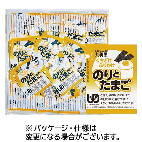 丸美屋フーズ　くちどけふりかけ　のりとたまご　１パック（３０袋）