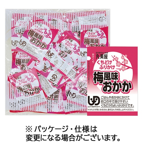 丸美屋フーズ　くちどけふりかけ　梅風味おかか　１パック（３０袋）