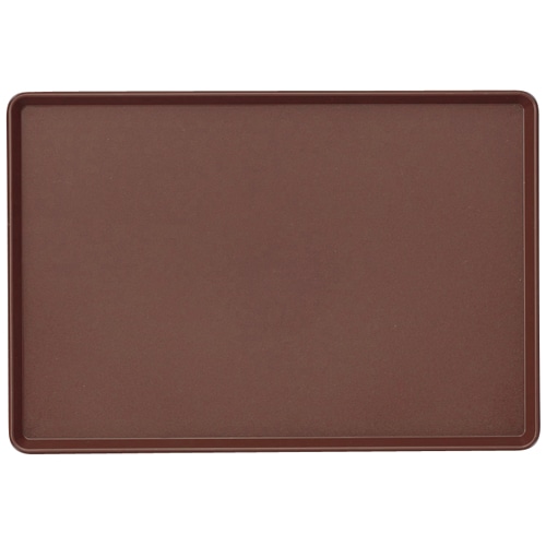 トレー 大 388×265×15mm 茶色 1セット(10枚)