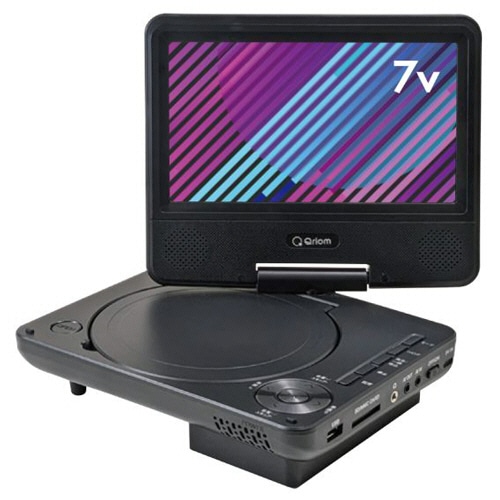 ＹＡＭＡＺＥＮ　Ｑｒｉｏｍ　７型ポータブルＤＶＤ　ブラック　ＣＰＤ－ＮＣ７０（Ｂ）　１台