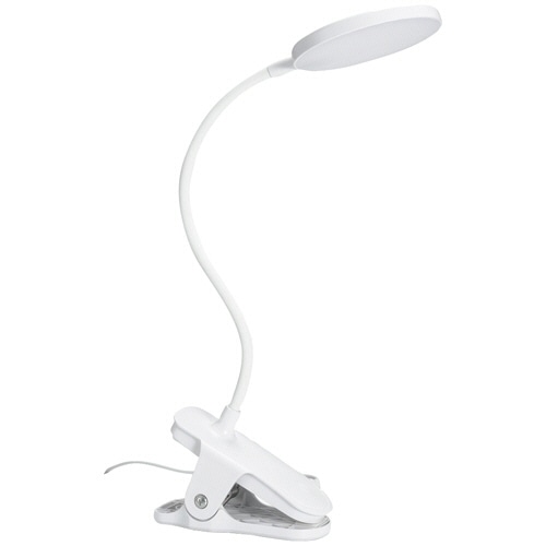 ヤザワ　調光調色機能付ＬＥＤクリップライト　５Ｗ　ホワイト　ＣＬＥ０５Ｃ０１ＷＨ　１台