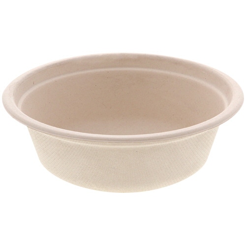 シモジマ　ＨＥＩＫＯ　紙皿　バガスペーパーウェア　業務用　どんぶり　６００ｍＬ　クラフト　＃００４４６６１７６　１パック（５０枚）