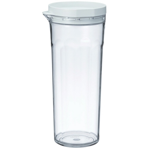 ハリオグラス　フリーザーポット　ＪＵＳＩＯ（樹脂王）　１．１Ｌ　ホワイト　ＦＰＪ－１１－Ｗ　１個