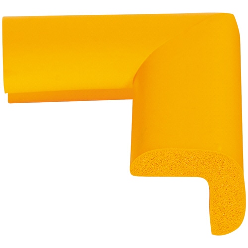 カーボーイ　安心クッション　コーナー用　細　イエロー　ＭＡＣ－６６　１個