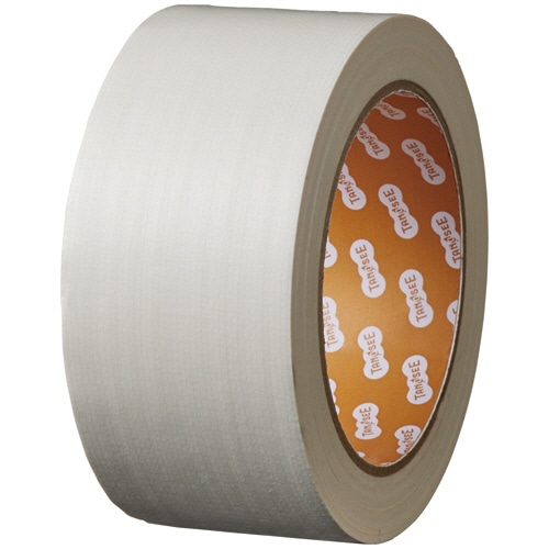 ＴＡＮＯＳＥＥ　布テープ（カラー）　５０ｍｍ×２５ｍ　厚み約０．１７ｍｍ　白　１巻