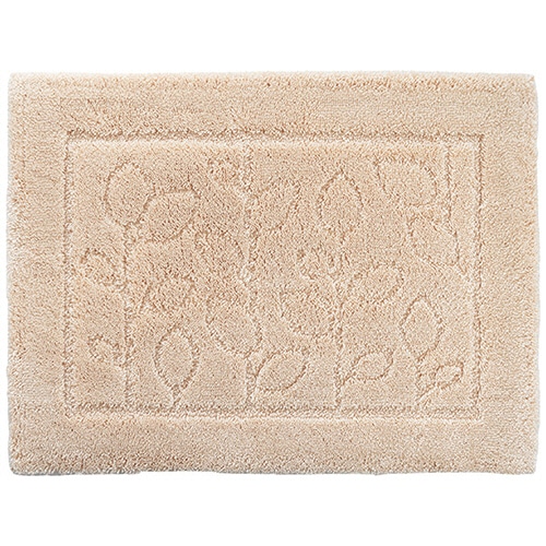 オカ　乾度良好　ファインバスマット　約４５×６０ｃｍ　ベージュ　１枚