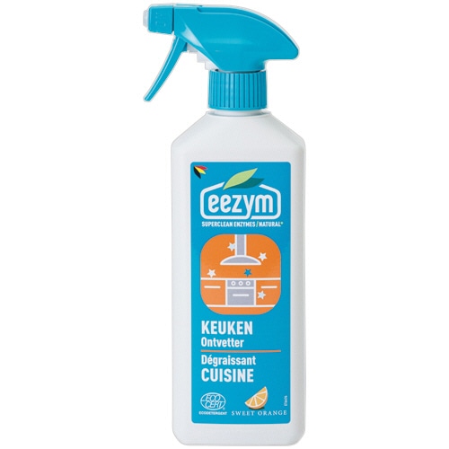 イージム　酵素キッチンクリーナー　油汚れ用　オレンジ　本体　５００ｍＬ　１本