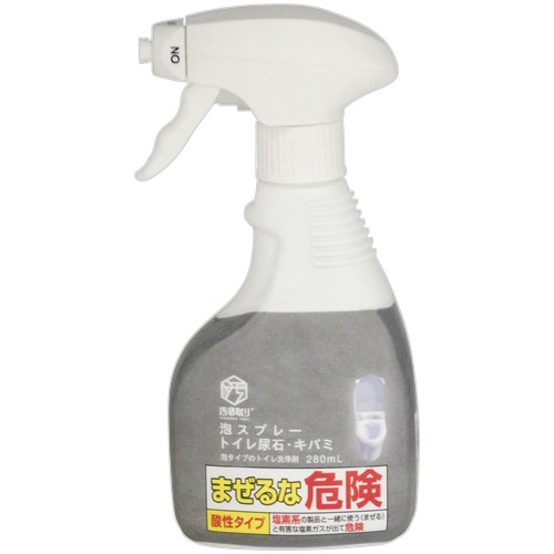 トーヤク　汚０取り　泡スプレー　尿石・キバミ用　２８０ｍＬ　１本