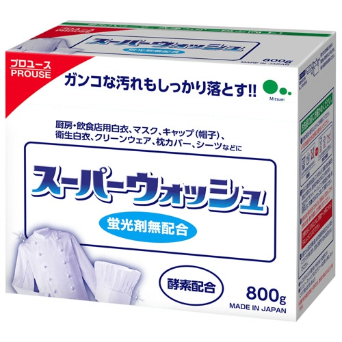 ミツエイ　スーパーウォッシュ　粉末洗剤　８００ｇ　１箱