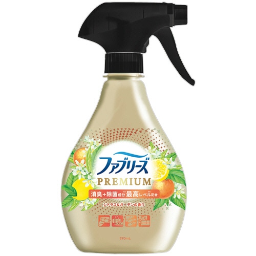 Ｐ＆Ｇ　ファブリーズ　ダブル除菌＋消臭　プレミアム　シトラス＆ガーデンの香り　本体　３７０ｍＬ　１本