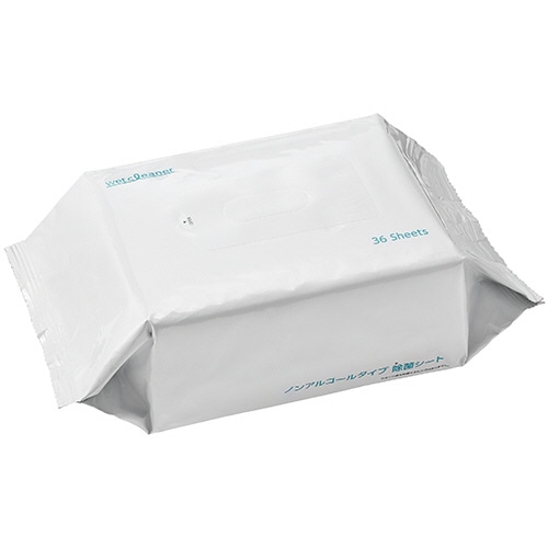 ＴＡＮＯＳＥＥ　再生材入り除菌おそうじシート　ノンアルコールタイプ　１パック（３６枚）