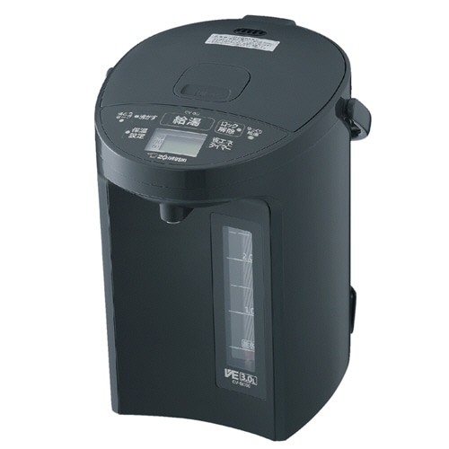 象印　ＶＥ電気まほうびん　優湯生　３．０Ｌ　ソフトブラック　ＣＶ－ＧＤ３０－ＢＭ　１台