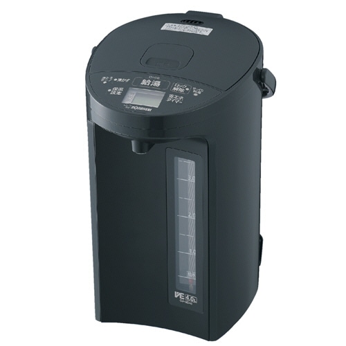 象印　ＶＥ電気まほうびん　優湯生　４．０Ｌ　ソフトブラック　ＣＶ－ＧＤ４０－ＢＭ　１台