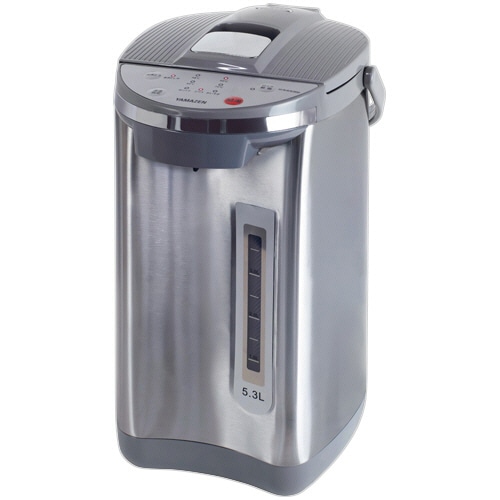 ＹＡＭＡＺＥＮ　大容量電動ポット　５．３Ｌ　グレー　ＹＰＡ－Ｍ５３０（Ｈ）　１台