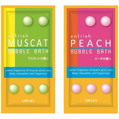 ウテナ　エントリッシュ　フルーツバスバブル　２種アソート　１２ｍＬ　１パック（１０００個）