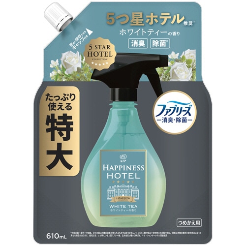 Ｐ＆Ｇ　レノアハピネスミスト　ホワイトティーの香り　つめかえ用　特大　６１０ｍＬ　１個