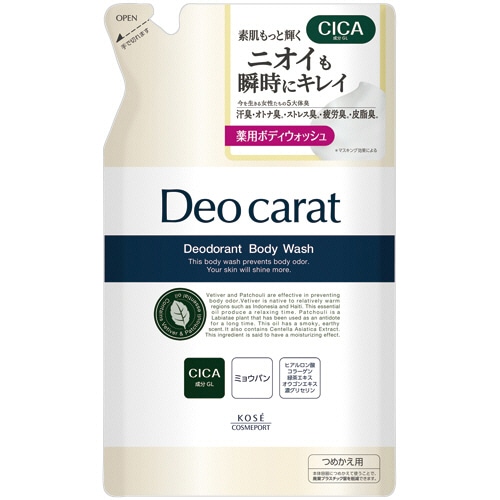 コーセーコスメポート　デオカラット　薬用ボディウォッシュ　つめかえ用　３２０ｍＬ　１個