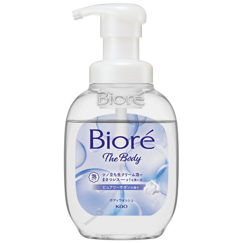 花王　ビオレｕ　ザ　ボディ　泡タイプ　ピュアリーサボンの香り　ポンプ　５４０ｍＬ　１本