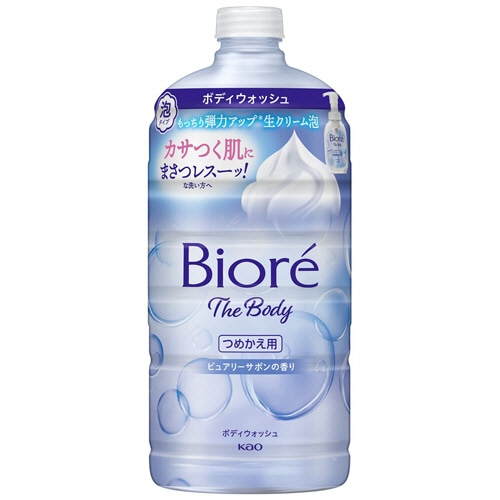 花王　ビオレｕ　ザ　ボディ　泡タイプ　ピュアリーサボンの香り　つめかえ用　７８０ｍＬ　１本
