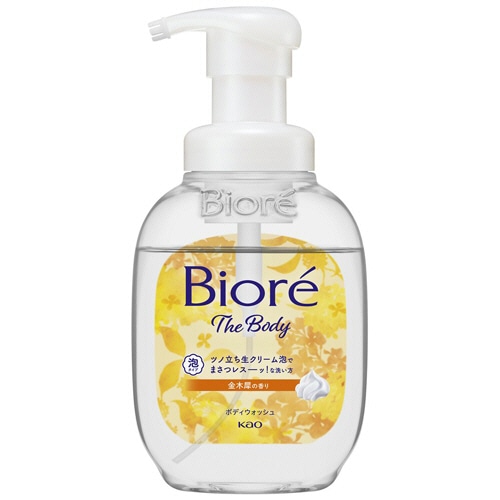 花王　ビオレｕ　ザ　ボディ　泡タイプ　金木犀の香り　ポンプ　５４０ｍＬ　１本