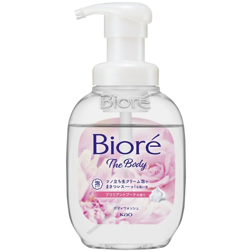 花王　ビオレｕ　ザ　ボディ　泡タイプ　ブリリアントブーケの香り　ポンプ　５４０ｍＬ　１本