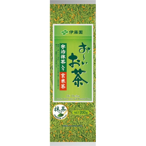 伊藤園 おーいお茶 宇治抹茶入り玄米茶 200g 1袋