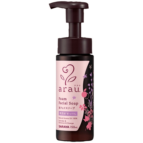サラヤ　アラウ．　泡フェイスソープ　本体　１５０ｍＬ　１本