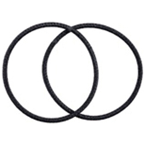 貝印　静電気軽減ヘップリング　黒　ＫＱ００２２　１パック（２個）