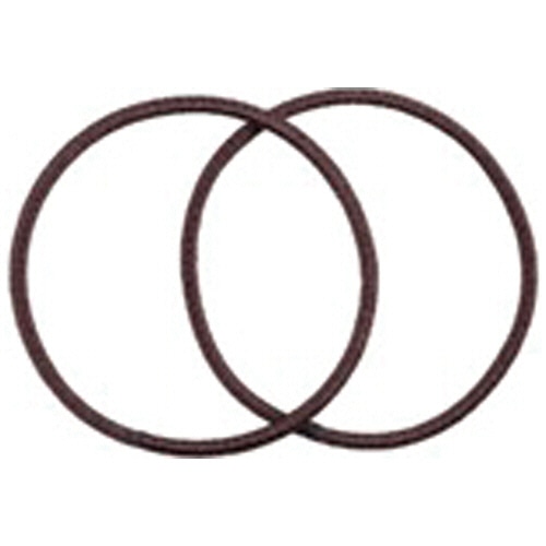 貝印　静電気軽減ヘップリング　茶　ＫＱ００３９　１パック（２個）