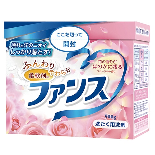 第一石鹸 ファンス 衣料用洗剤 柔軟剤in 900g 1個