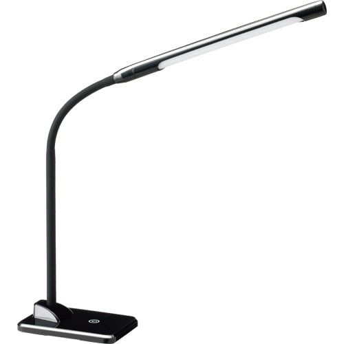 オーム電機 LEDデスクスタンド シンプル 黒 ODS-L14G-K 1台