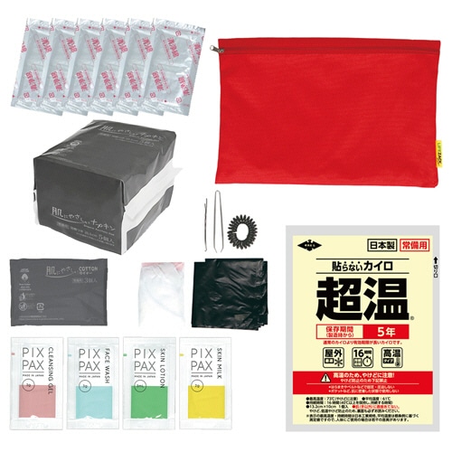 白元アース　防災レディースセット２（ＨＥ）　１セット