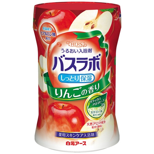 白元アース　ＨＥＲＳ　バスラボボトル　りんごの香り　５４０ｇ　１本