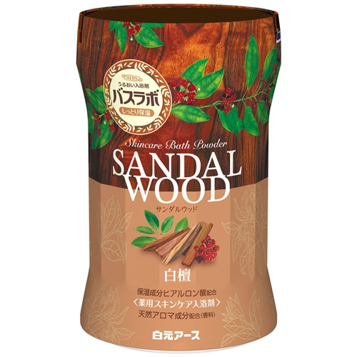 白元アース　ＨＥＲＳ　バスラボボトル　サンダルウッドの香り　５４０ｇ　１本