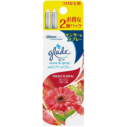 ジョンソン グレード センサー&スプレー フレッシュフローラル つけかえ用 1パック(2個)
