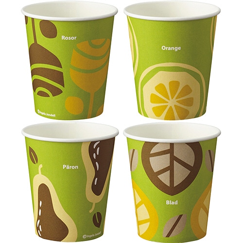 TANOSEE 紙コップ Nostalgi 205ml(7オンス) 1パック(80個)