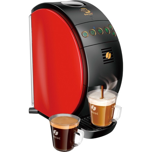 ネスレ ネスカフェ ゴールドブレンド バリスタ フィフティ 0.8L レッド 1台