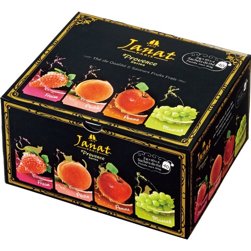 オーバーシーズ ジャンナッツ フルーツティーアソート 1箱(40バッグ)