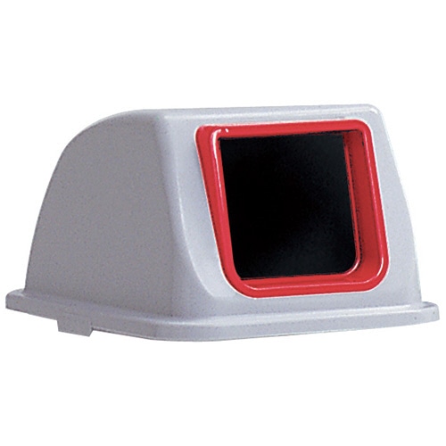 テラモト エコ分別カラーペール90 蓋 もえるゴミ(オープン) 赤 DS-252-412-2 1個