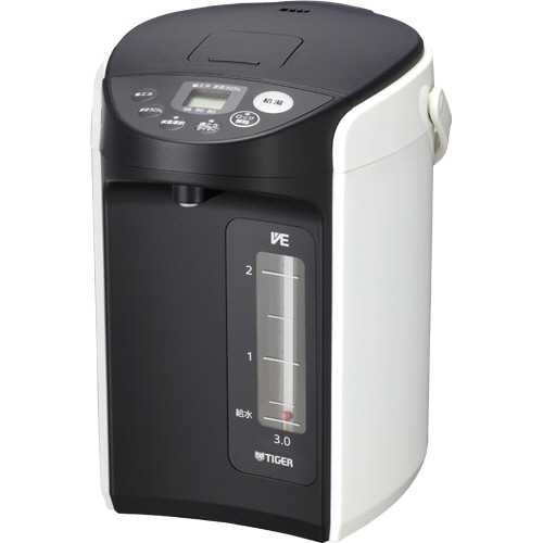 タイガー魔法瓶 VE電気まほうびん とく子さん 3.0L PIQ-A300W 1台