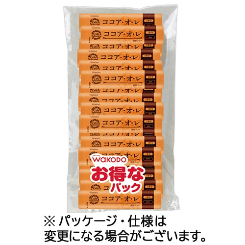アサヒグループ食品 WAKODO ココア・オ・レ スティック 1袋(50本)