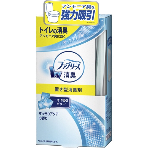 P&G トイレの置き型ファブリーズ すっきりアクアの香り 本体 130g 1個