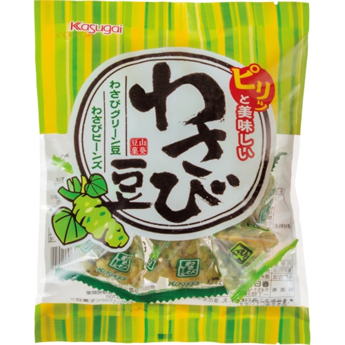 春日井製菓 わさび豆 105g 1パック