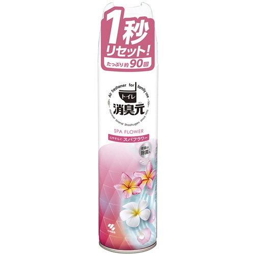 小林製薬 トイレの消臭元スプレー 心やすらぐスパフラワー 1本
