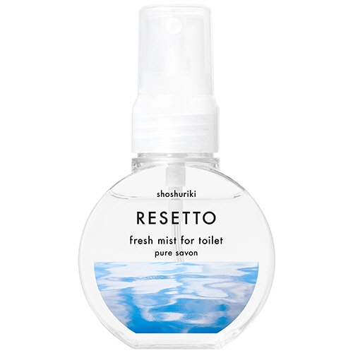 エステー　消臭力　トイレのフレッシュミスト　ＲＥＳＥＴＴＯ　本体　ピュアサボン　６０ｍＬ　１個