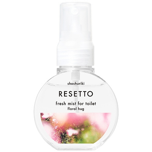 エステー　消臭力　トイレのフレッシュミスト　ＲＥＳＥＴＴＯ　本体　フローラルハグ　６０ｍＬ　１個
