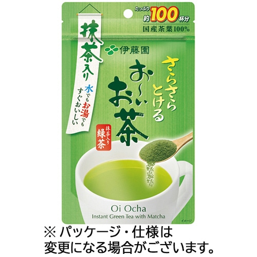 伊藤園 さらさらとける おーいお茶抹茶入り緑茶 80g 1パック