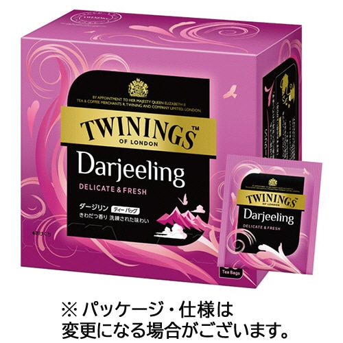 片岡物産 トワイニング ダージリン ティーバッグ 1箱(50バッグ)