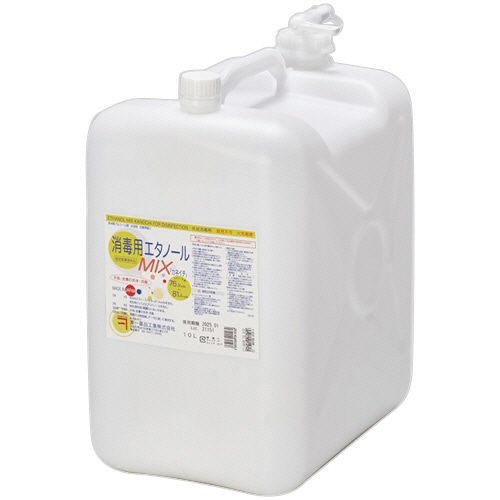 兼一薬品工業 消毒用エタノールMIX カネイチ 10L 1個