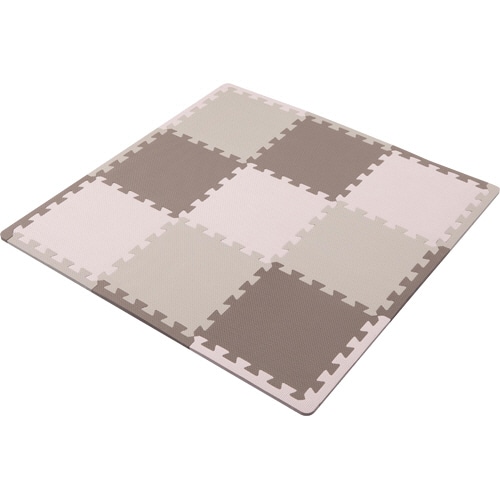 シービージャパン 抗菌ジョイントマット ピンク フチ付 1パック(9枚)